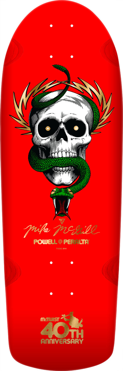Powell - McGill 40th McTwist Red Deck (10")